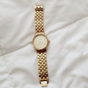Anne Klein gold in color watch